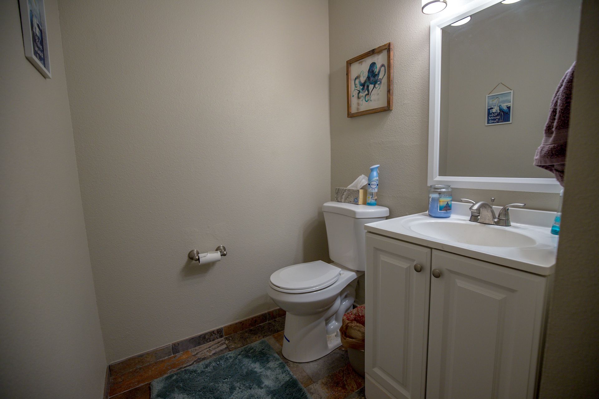 Real Estate Photography Basement Bathroom