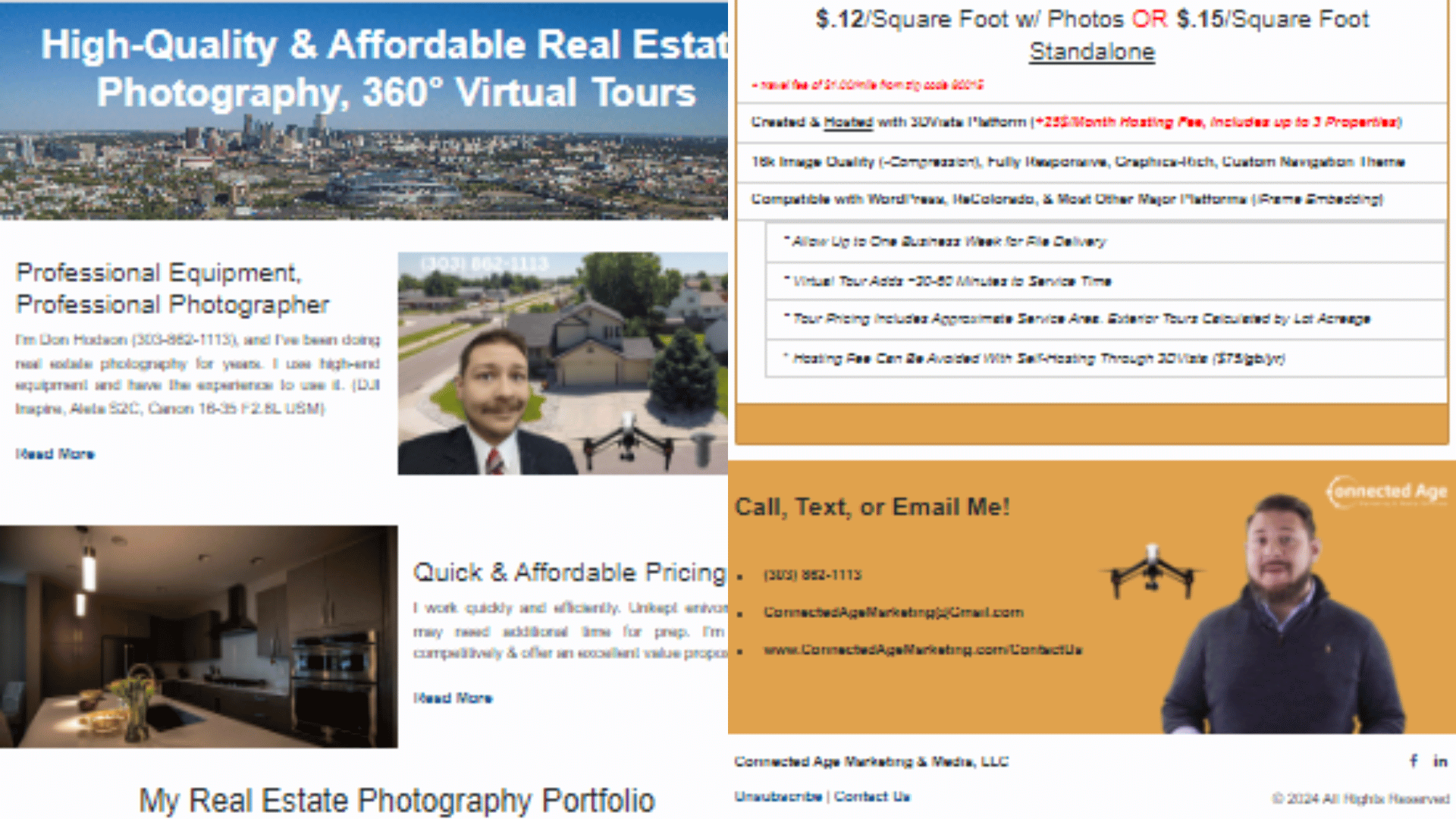 Connected Age Marketing & Media Services Portfolio: Email Marketing Services Portfolio